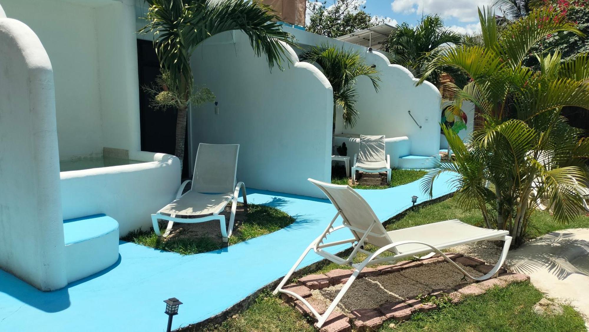 Teki-Sha Home&Suites Bacalar Exterior foto