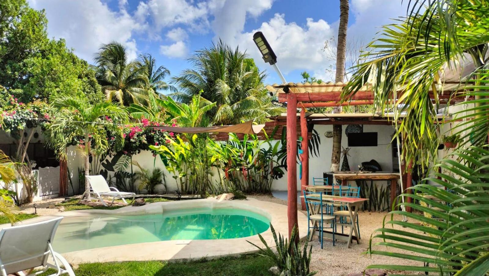 Teki-Sha Home&Suites Bacalar Exterior foto